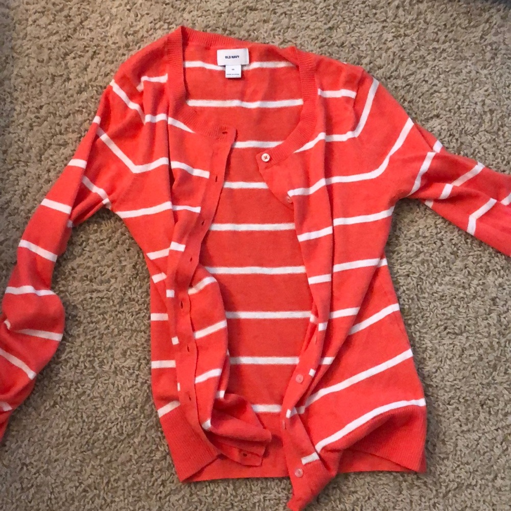 Striped Cardigan